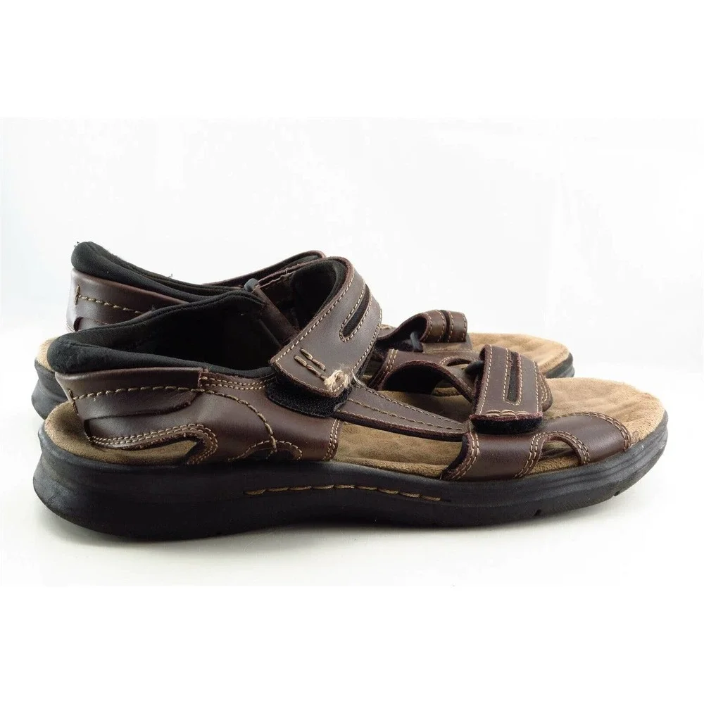 DOCKERS Size 10 M Brown Sports‎ Leather Men Shoes